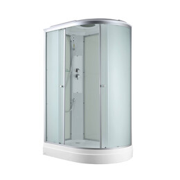 Душевая кабина Avacan 120x80 см C2012L, хром/матовое (безсиликоновая сборка) - фото 