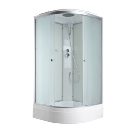Душевая кабина Avacan 100x100 см C3010, хром/матовое (безсиликоновая сборка) - фото 