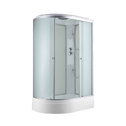 Душевая кабина Avacan 120x80 см C3012R, хром/матовое (безсиликоновая сборка) - фото 