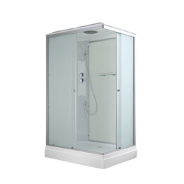 Душевая кабина Avacan 120x90 см CK2912, хром/матовое (безсиликоновая сборка) - фото 