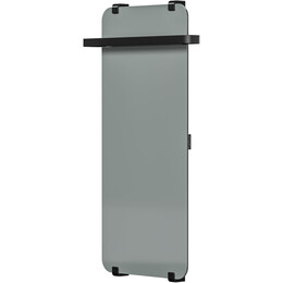 Полотенцесушитель электрический Allen Brau Infinity П1 290x1000 мм (с рейлингом 2.0) 325658, чёрный - фото 