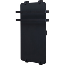 Полотенцесушитель электрический Allen Brau Infinity П2 290x1200 мм (с рейлингом 2.0) 325638, чёрный - фото 