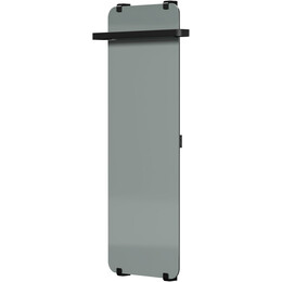 Полотенцесушитель электрический Allen Brau Infinity П1 290x1200 мм (с рейлингом 2.0) 325659, чёрный - фото 