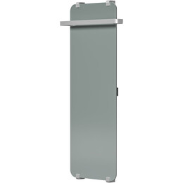 Полотенцесушитель электрический Allen Brau Infinity П1 290x1200 мм (с рейлингом 2.0) 325645, серебро - фото 