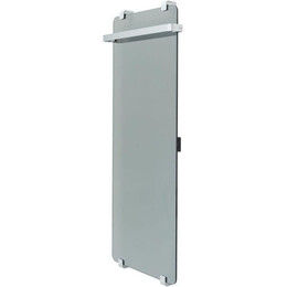 Полотенцесушитель электрический Allen Brau Infinity П1 290x1200 мм (с рейлингом) 288920, серебро - фото 