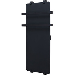 Полотенцесушитель электрический Allen Brau Infinity П2 290x1400 мм (с рейлингом 2.0) 325639, чёрный - фото 