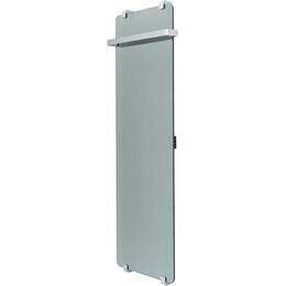 Полотенцесушитель электрический Allen Brau Infinity П1 290x1400 мм (с рейлингом) 288921, серебро - фото 