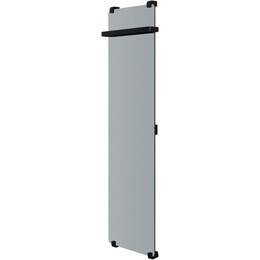 Полотенцесушитель электрический Allen Brau Infinity П1 290x1600 мм (с рейлингом) 305022, чёрный - фото 