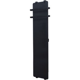 Полотенцесушитель электрический Allen Brau Infinity П2 290x1800 мм (с рейлингом 2.0) 325641, чёрный - фото 