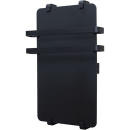 Полотенцесушитель электрический Allen Brau Infinity П2 290x600 мм (с рейлингом 2.0) 325635, чёрный - фото 