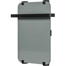 Полотенцесушитель электрический Allen Brau Infinity П1 290x600 мм (с рейлингом 2.0) 325656, чёрный - фото 