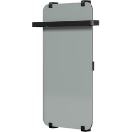 Полотенцесушитель электрический Allen Brau Infinity П1 290x800 мм (с рейлингом 2.0) 325657, чёрный - фото 