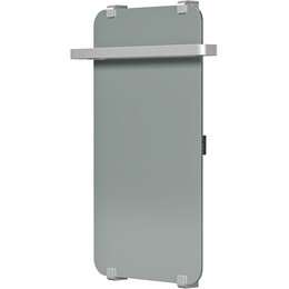 Полотенцесушитель электрический Allen Brau Infinity П1 290x800 мм (с рейлингом 2.0) 325643, серебро - фото 