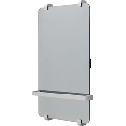 Полотенцесушитель электрический Allen Brau Infinity П1 290x800 мм (с рейлингом) 288917, серебро - фото 