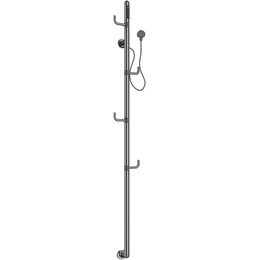 Полотенцесушитель электрический Allen Brau Liberty 182x1659 мм 7.33001-BN, никель - фото 