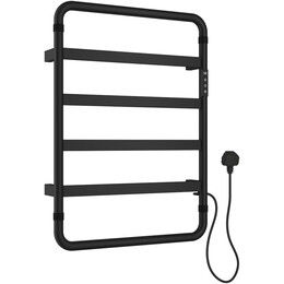 Полотенцесушитель электрический Allen Brau Priority П6 450x658 мм 7.31001-31, чёрный - фото 