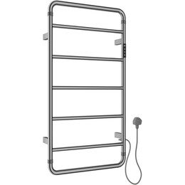 Полотенцесушитель электрический Allen Brau Priority П7 450x904 мм 7.31002-BN, никель - фото 