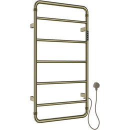 Полотенцесушитель электрический Allen Brau Priority П7 450x904 мм 7.31002-GB, золото матовое - фото 