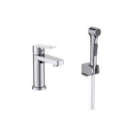 Смеситель для раковины с лейкой для биде Aquatek Лугано AQ1712CR - фото 