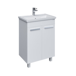 Тумба напольная с раковиной Grossman Нео 70 см 107013, белый - фото 