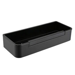 Полка Aquatek AQ4966MB со стеклоочистителем, цвет чёрный матовый - фото 