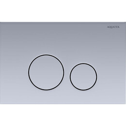 Кнопка смыва Aquatek KDI-0000036, нержавеющая сталь - фото 