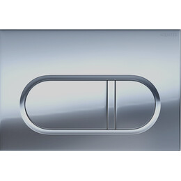 Кнопка смыва Aquatek KDI-0000044, хром матовый - фото 
