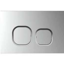 Кнопка смыва Aquatek KDI-0000058, хром матовый - фото 
