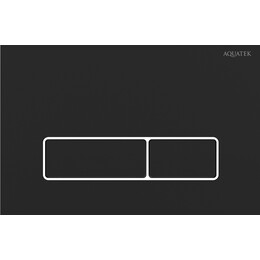 Кнопка смыва Aquatek KDI-0000064, чёрный матовый - фото 