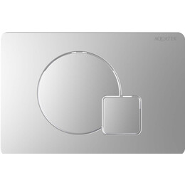 Кнопка смыва Aquatek KDI-0000068, хром матовый - фото 