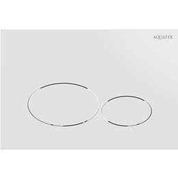 Кнопка смыва Aquatek KDI-0000071, белый - фото 