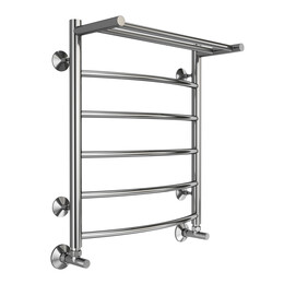 Полотенцесушитель водяной Terminus Классик с полкой П6 500x600 мм 4670078556752 - фото 