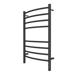 Полотенцесушитель электрический Terminus Классик П8 500x800 мм 4670078527608, чёрный матовый - фото 