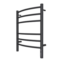 Полотенцесушитель электрический Terminus Классик П6 450x600 мм 4670078527578, чёрный матовый - фото 