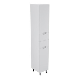 Пенал напольный Mirsant Soho 30 см (универсальный) белый - фото 