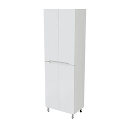 Пенал напольный Mirsant Soho 60 см, белый - фото 