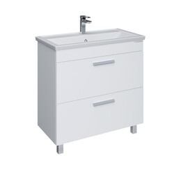 Тумба напольная с раковиной Grossman Нео 80 см 108019, белый - фото 