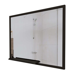 Зеркало Grossman Лофт 90 см 209001, чёрный - фото 