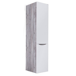 Пенал подвесной Grossman Талис 35 см 303508, бетон пайн/белый глянец - фото 