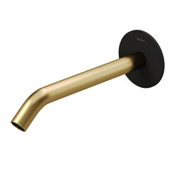 Излив для ванны Allen Brau Priority 5.31B18-31GB, чёрный/золото - фото 