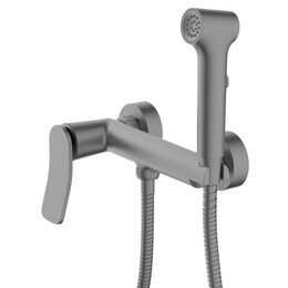 Набор для гигиенического душа Azario Escaro AZ-K2574GR, графит - фото 