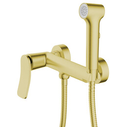 Набор для гигиенического душа Azario Escaro AZ-K2574MG, золото матовое - фото 