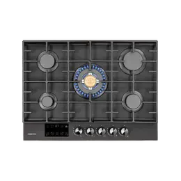 Газовая варочная поверхность Hiberg VM 7255 B - фото 