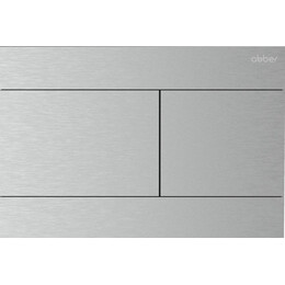 Кнопка смыва Abber AC0127MCH, хром матовый - фото 