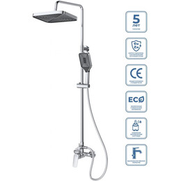 Душевая стойка BelBagno DUE-DOCM-CRM - фото 