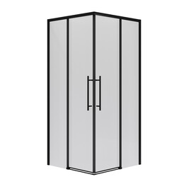 Душевое ограждение Niagara Nova 90x90 см NG-6829-34BLACK, чёрный/прозрачное - фото 