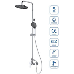 Душевая стойка BelBagno MARINO-DOCM-CRM - фото 