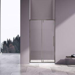 Душевая дверь Vincea Slim-N 100 см VDP-4SN100CLGM, вороненая сталь/прозрачное - фото 