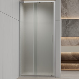 Душевая дверь Vincea Rapid-N 120-130 см VDS-3RN12/13MT, хром/текстурное - фото 