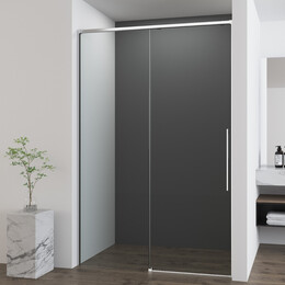 Душевая дверь Vincea Ultima 140 см VDS-7UL140CL (стекло 8 м) хром/прозрачное - фото 